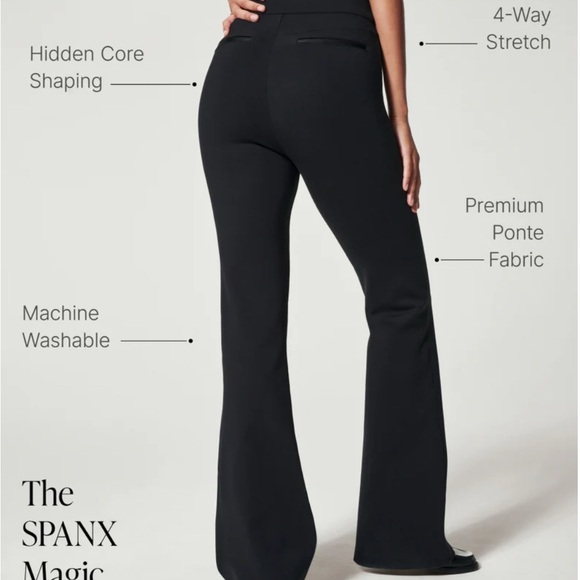 SPANX Pont Flare Pant
Navy - Picture 3 of 6